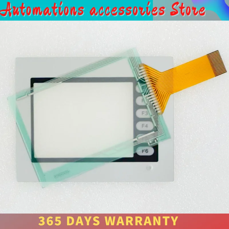 Touch Screen Panel Glass Digitizer for ST400-AG41-24V ST401-AG41-24V 3180053-03 ST401-AG41-24V with Front Overlay Film