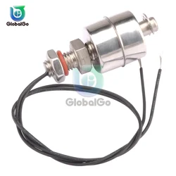 Stainless Steel Float Sensor Switch Liquid Water Level Sensor Controller Automatic Water Pump Controller 45mm 220V