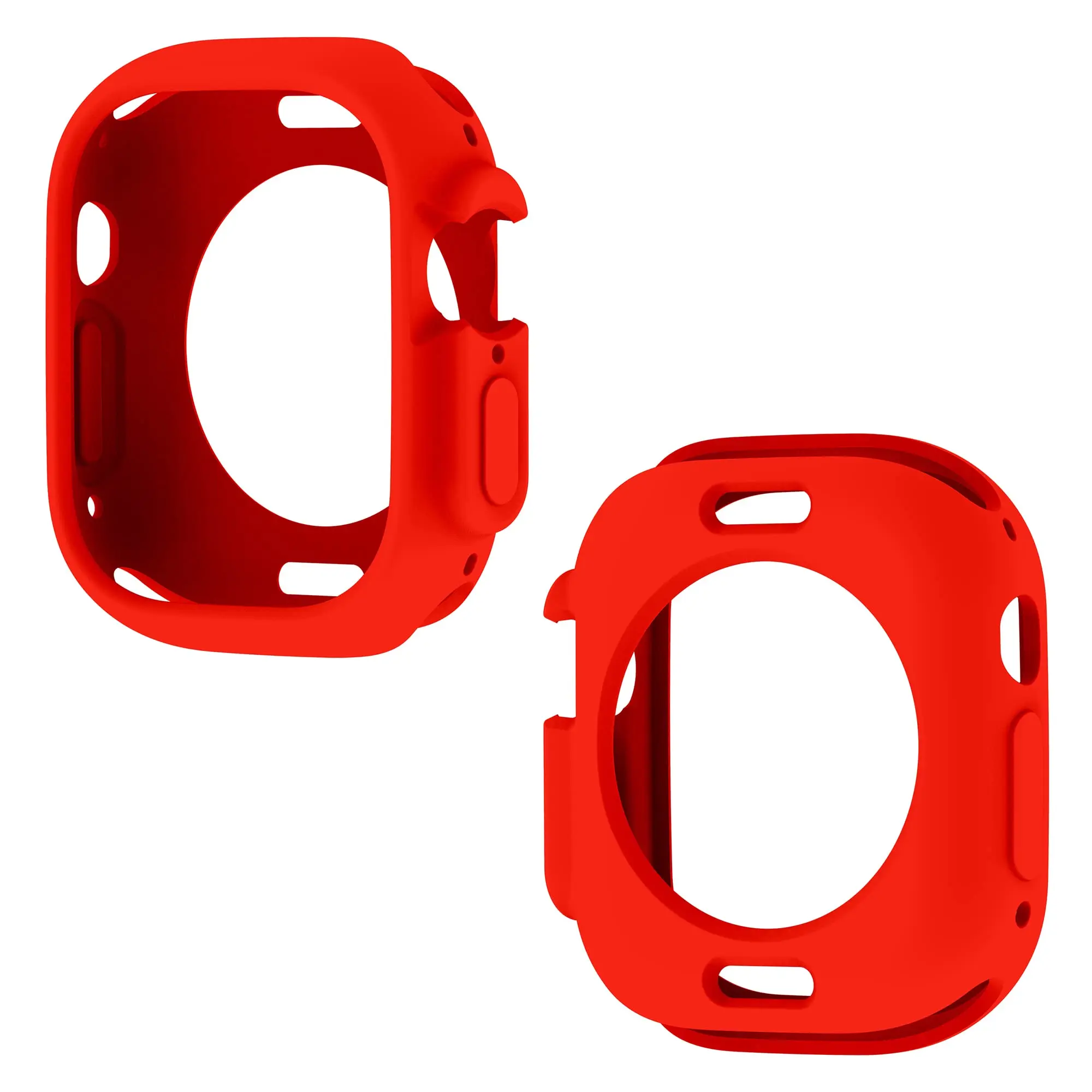 Cover For Apple Watch ultra 2 49mm 44mm 40mm 45mm 41mm 42mm 38 Accessories Silicone Bumper Protector iWatch serie SE 4 3 6 7 8 9