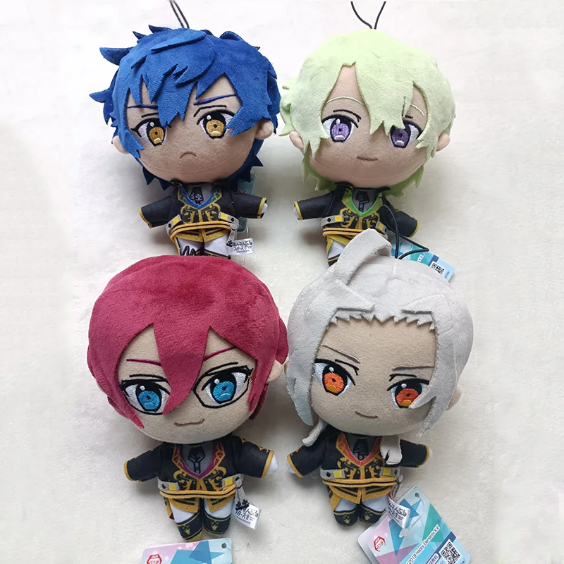 18CM Ensemble Stars Plush Doll Sakuma Ritsu Sena Izumi Mika Kagehira Stuffed Dolls Kawaii Sakuma Rei Plushie Fans Xmas Gift Toy