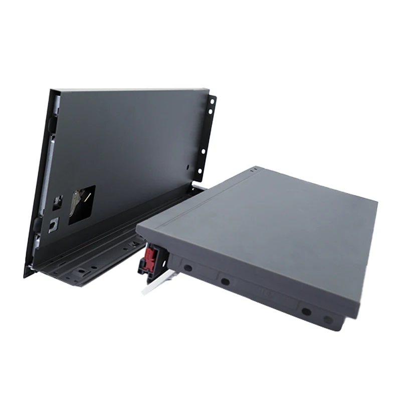 Modern Design 45mm Soft Close Drawer Slide Rail For Kitchen Living Room Bathroom Workshop Hotel Outdoor Furniture Easy Bag