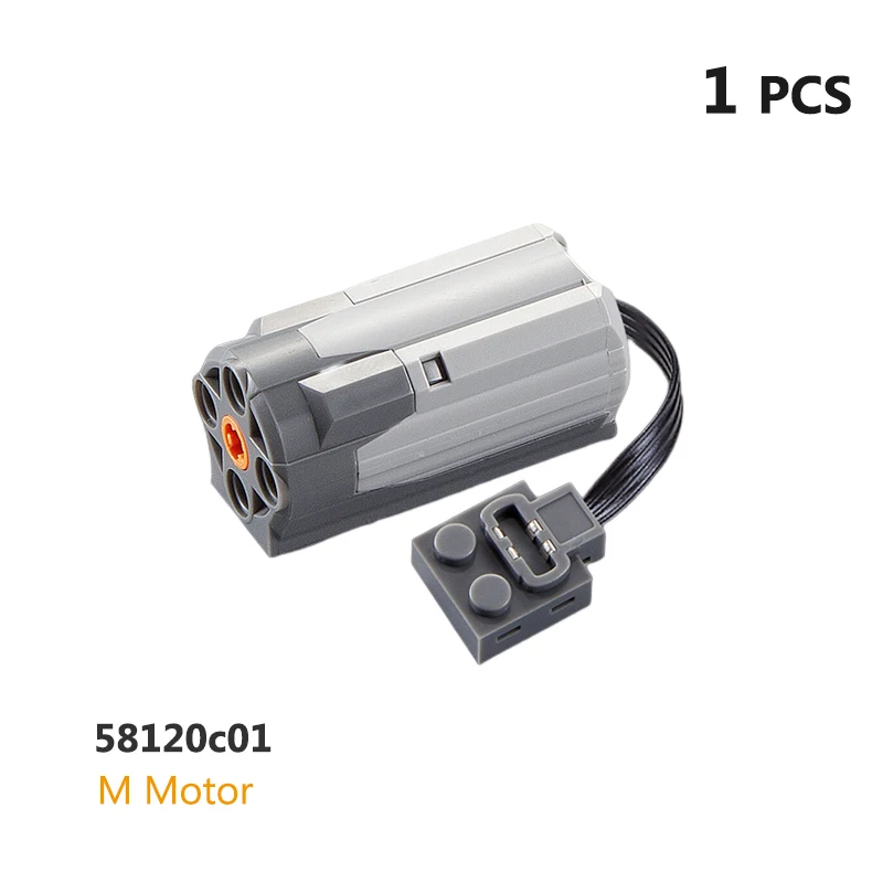 وحدات بناء وظائف طاقة تقنية ديكول ، محرك سيرفو قطار PF ، مفتاح إضاءة ليد ، أجزاء طوب استقبال الأشعة تحت الحمراء ، لعبة للصبي ، هدية