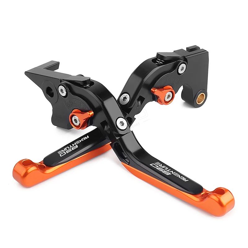 ل KTM 890 Adventure R S 890 ADV R 2019-2023 890 مغامرة دراجة نارية CNC مقبض العتلات طوي قابل للتعديل دواسة فرامل رافعة #4