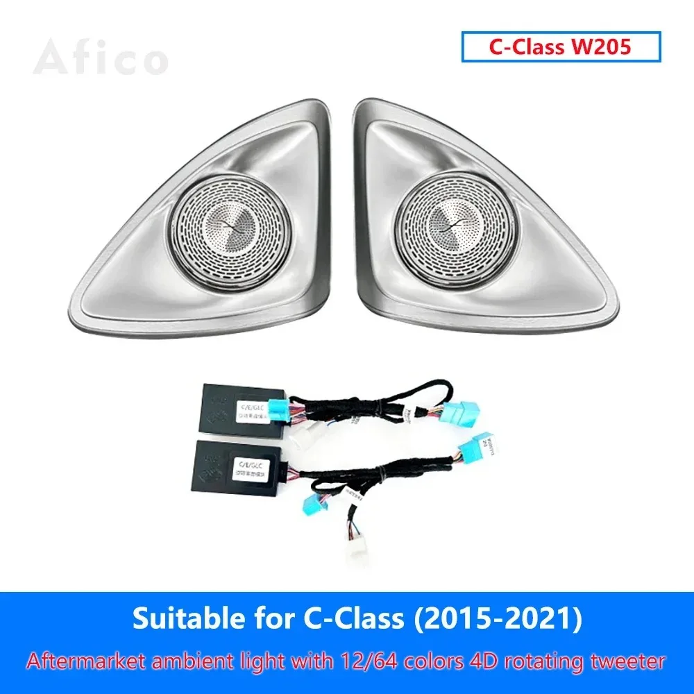 For Mercedes Benz C-Class W205W206W213W214X167X253X254 Permanently Rotary Tweeter 4D Arrivals Real Continuously Rotating Tweeter