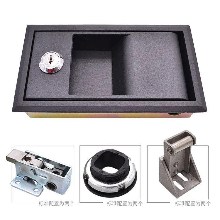 

SK1-200 Industrial door lock Zinc alloy door handle Oven test box Sealing box Door handle Horizontal handle