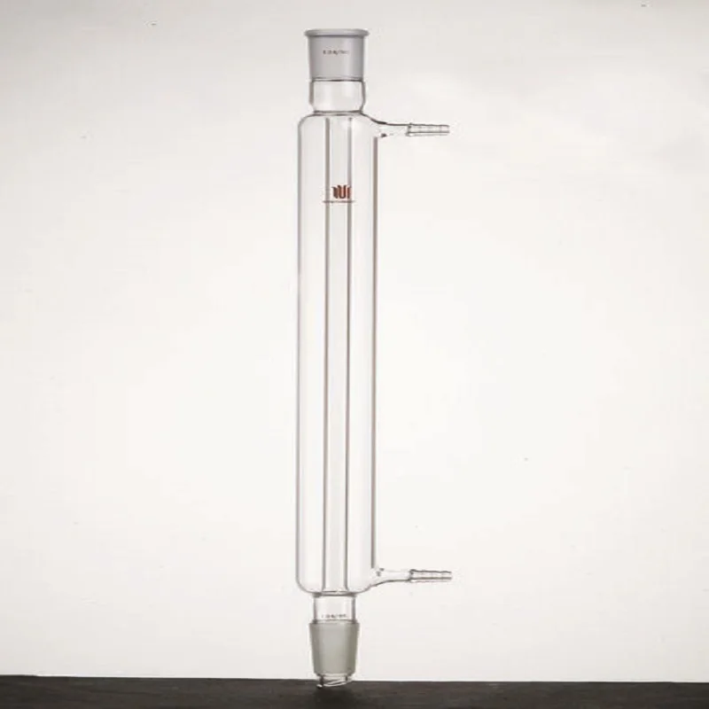 SYNTHWARE Rectocondensor, 14/20 19/22 24/40 29/42, φ 8mm/10mm small nozzle, Borosilicate straight condenser, C20