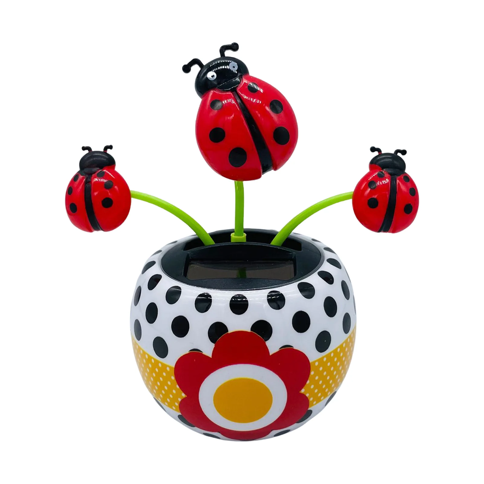 weiting Figura de flor que baila solar, flor solar que se tambalea para coche, salpicadero, decoración interior, decoración solar, para coche, casa u oficina weiting Figura de flor que baila solar, flor solar que se tambalea para coche, salpicadero, decoración interior, decoración solar, para coche, casa u oficina