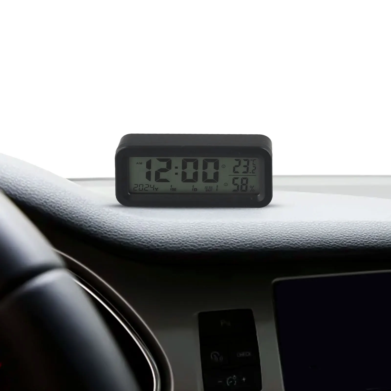 Car Driving Dark Environment Car Clock Backlight Clock Anti-corrosion Automatic Backlight Easy Use Quick Installation