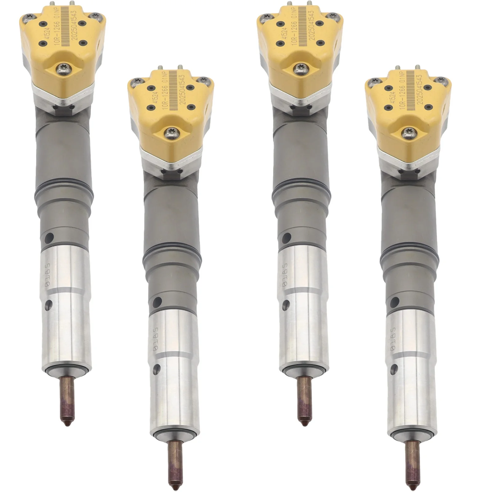 

4PCS Fuel Injector 10R-1266 10R1266 For CAT 3412E 3408E Engine 5110B Excavator