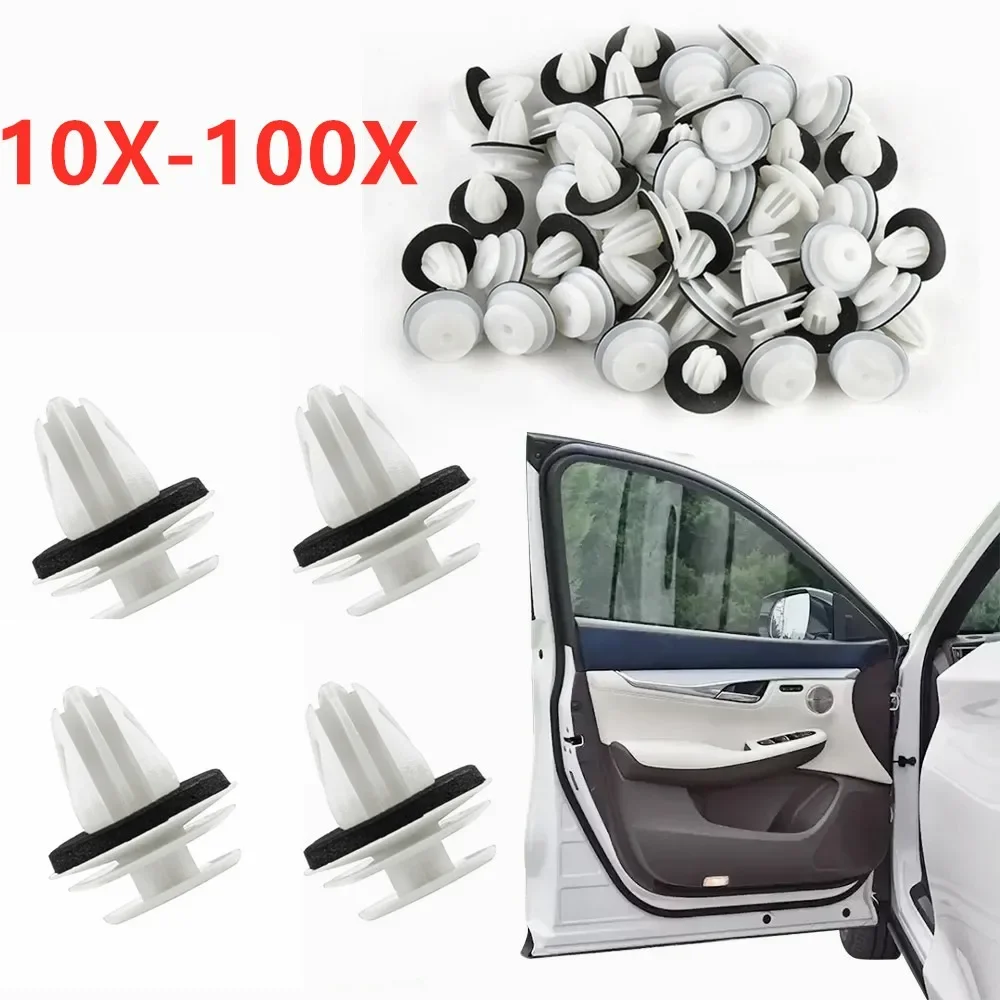 10-50pcs Car Door Panel Clip Auto Vehicle Retainer Fastener Bumper Clip for BMW E34 E36 E38 E39 E46 M3 M5 Z3 X5 Car Accessories