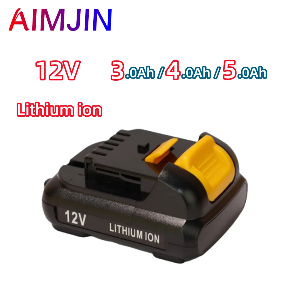 

12V 3.0Ah/4.0Ah/5.0Ah Li-ion battery For Dewalt DCB120 DCB122 DCB124 DCB125 replacement battery of cordless electric tools