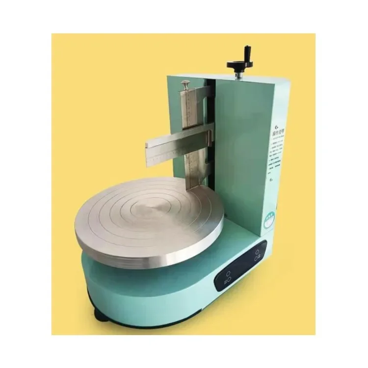 

Semi-Automatic Bread Cake Cream Butter Spreading Daubing Icing Cake Cream Coating Machine for bakery