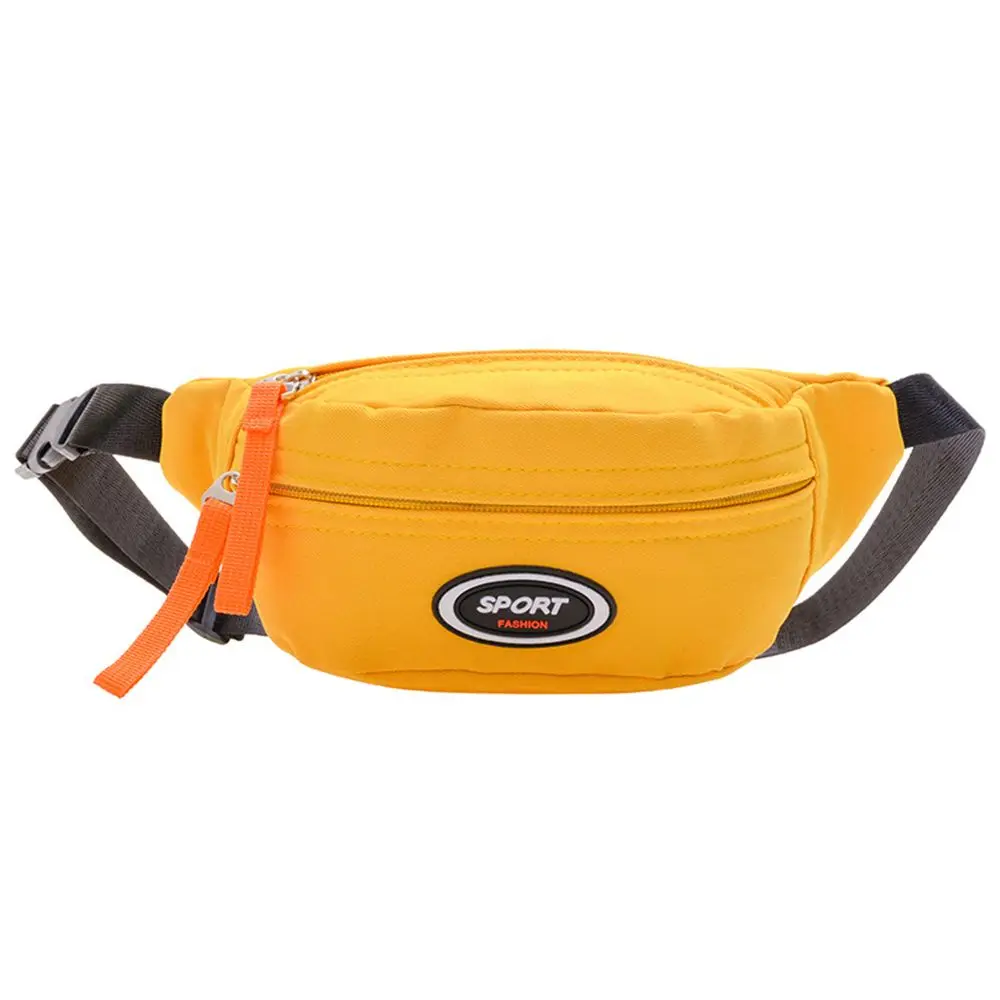 Nuovo portamonete sportivo Borsa con cerniera Borsa diagonale Borsa da petto per bambini Fanny Pack