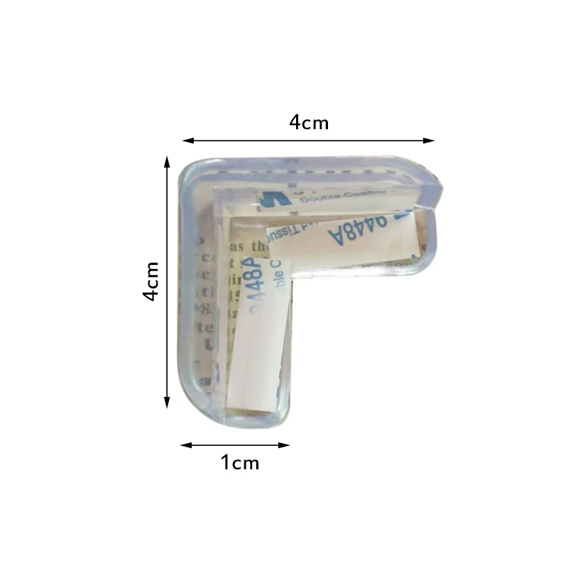 Anti-Colisão Proteção De Mesa De Vidro, Limpar Móveis De Borracha Mesa De Mesa Canto, Almofada De Borda, Protetor De Guarda, Tampa Do Bebê