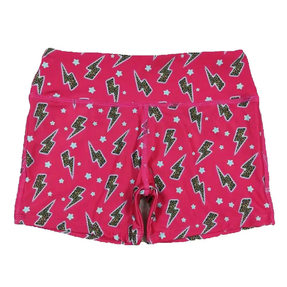 

SS0216 RTS toddler clothes swim suit beach wear bathing suitlightning girl summer shorts