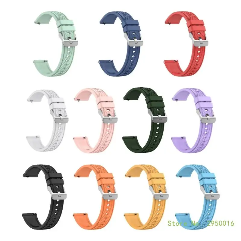 Elegant Patterned Fashionable Silicone Band Suitable for GT4 Wriststrap Bracelet Waterproof Sweatproof Antiscratch Belt