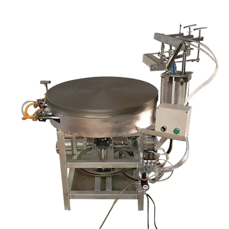 Food shops and restaurants commercial  electric heating semi-automatic pancake machine