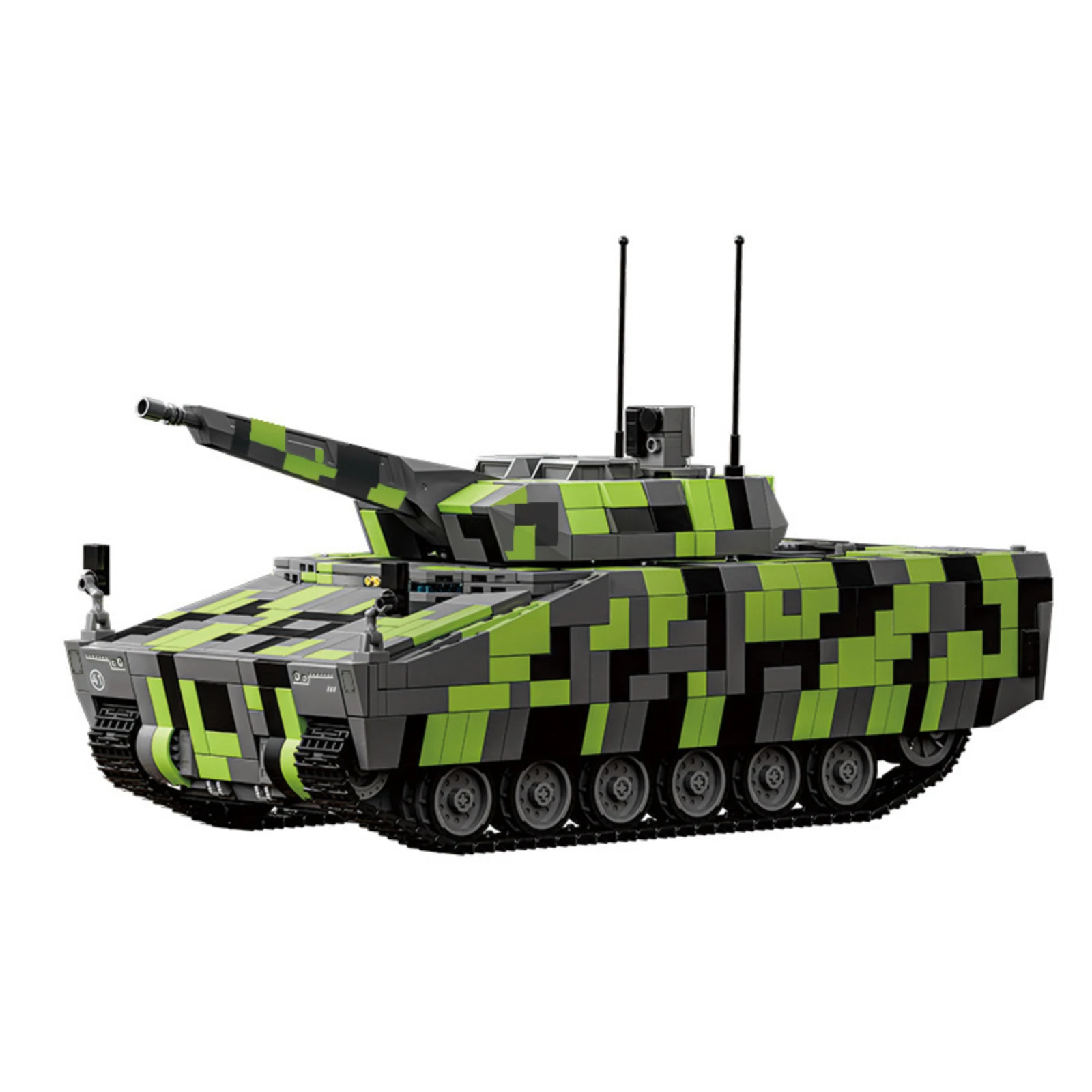 

2708 шт. современные военные строительные блоки Lynx AFV KF-41 модель танка для коллекции