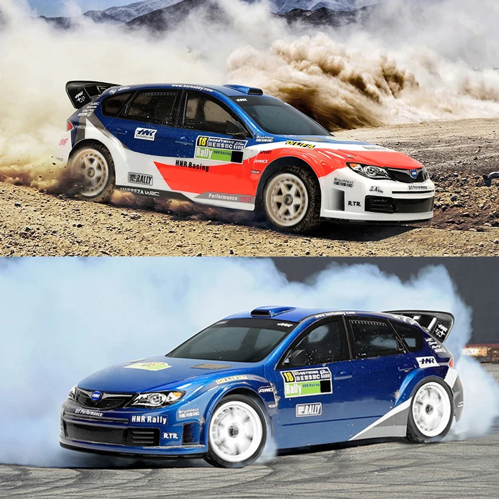 

HNR H9804SR 4WD 2S-3S Brushless 1/10 RC Electric Remote Control Model Car Rally Racing Adult Children's Toys