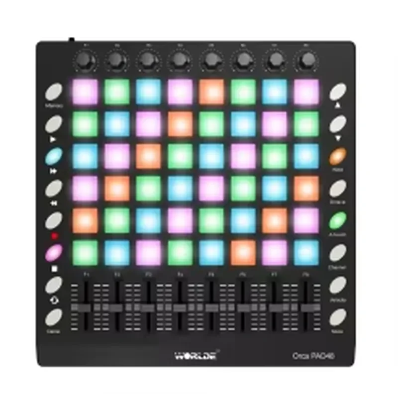 ORCA PAD48 PRO & PANDAMINIc MIDI Controllers-Synthesizer Plastic Music 330x200x50mm 1.05kg Musical Instrument Accessories