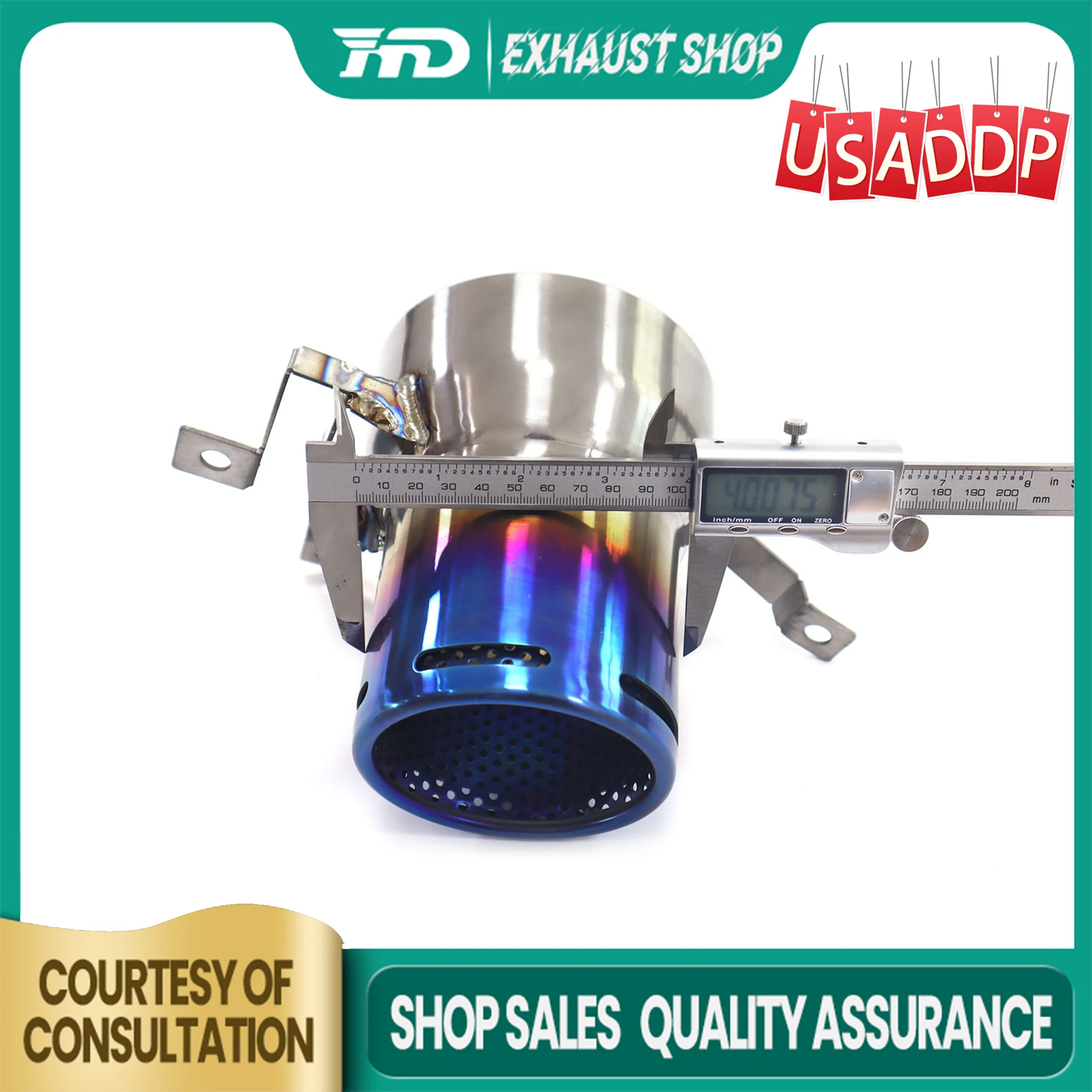 

HMD Exhaust Tips for Lamborghini EVO Ti 1:1 precise installation of the original car High quality