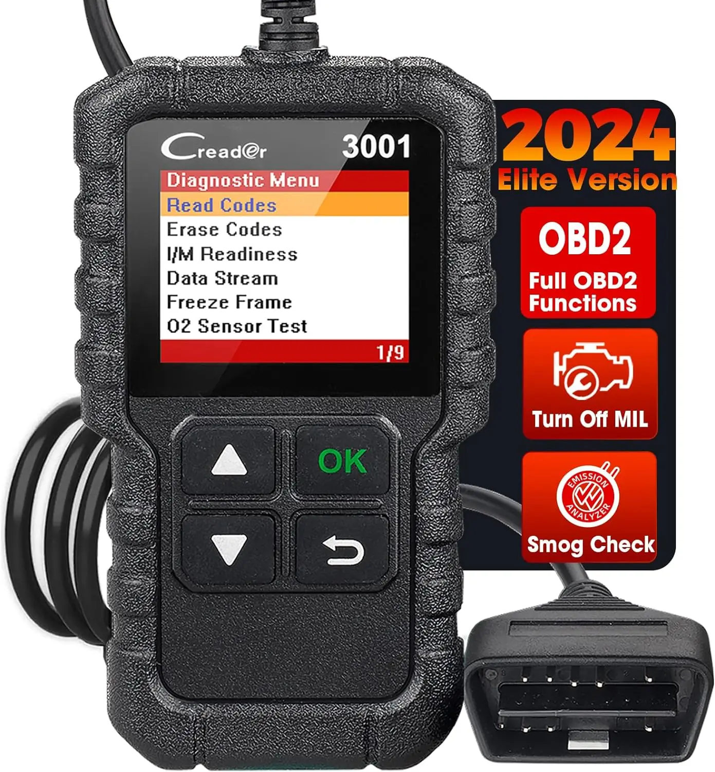 For Best Selling Product 2024 Launch CR3001 Obd2 Scanner Diagnostic Tool Car Machine Check Engine Professional Code Reader