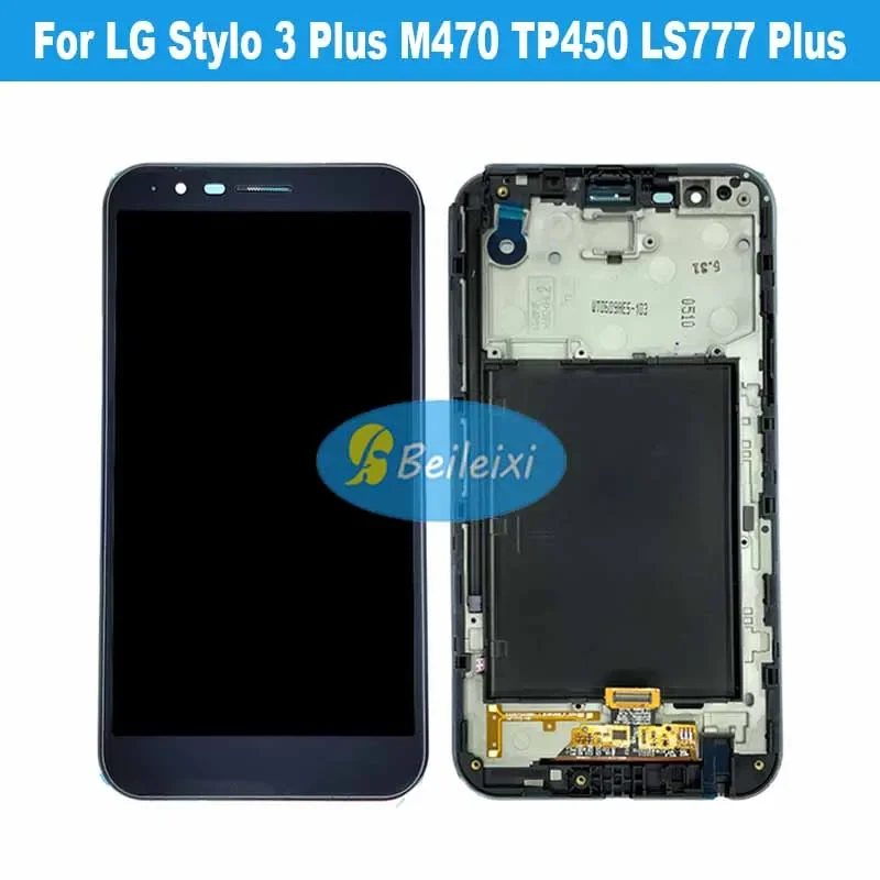 

For LG Stylo 3 Plus LS777 Plus Stylo 3+ M470 TP450 LCD Display Touch Screen Digitizer Assembly Replacement Part