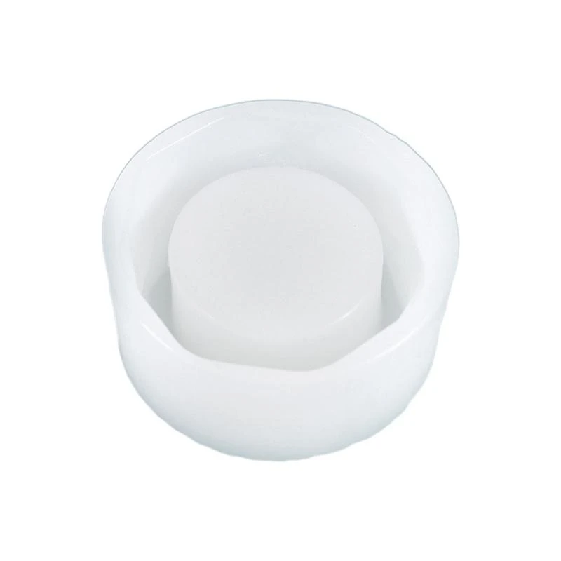 N5KA Concrete Plant Pot Mold Cylinder Resin Mold Ashtray Silicone Mould for DIY Craft