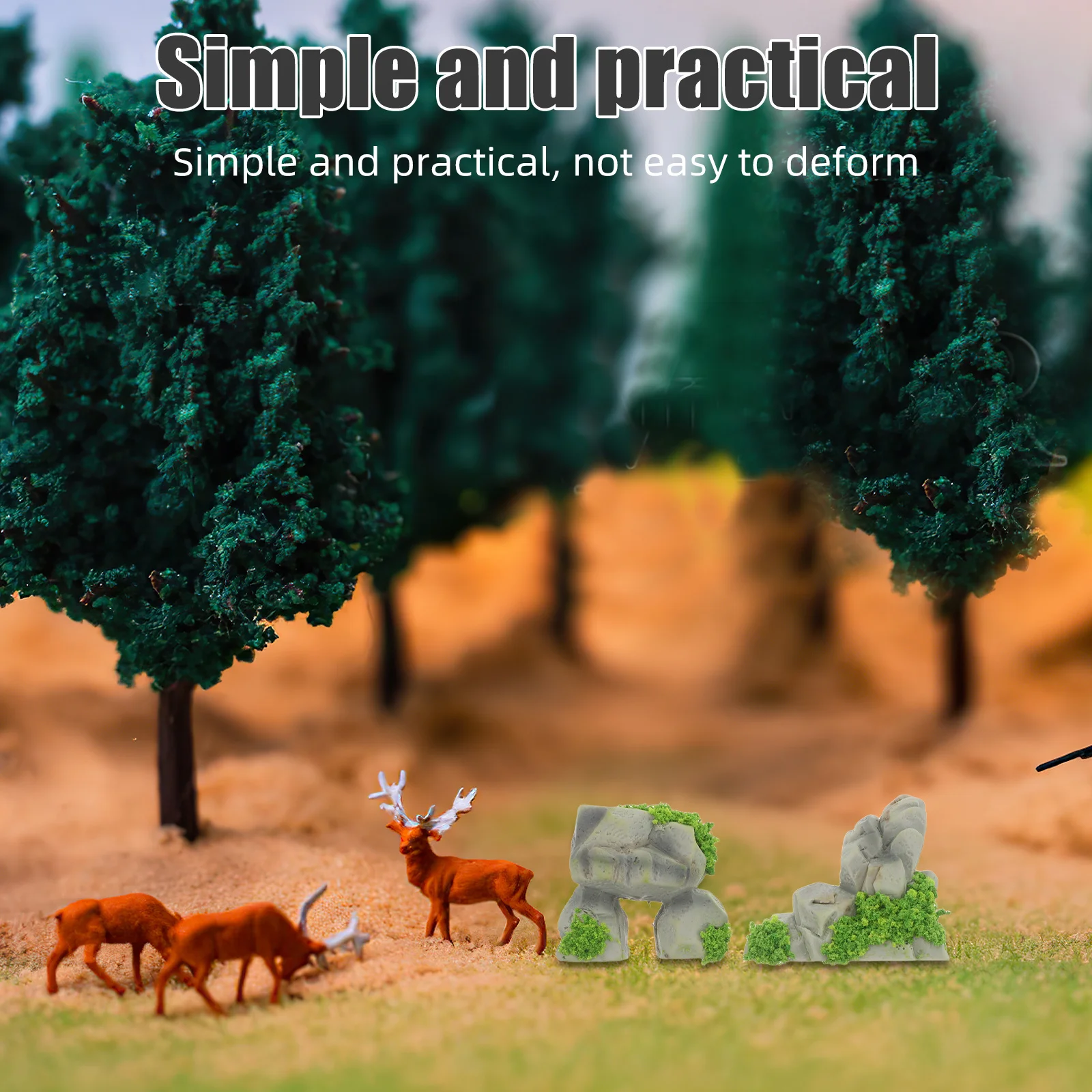 

16Pcs Micro Garden Stone Ornaments Realistic Resin Miniature Landscape Stones for DIY Fairy Garden Tiny Stone Decor Outdoor