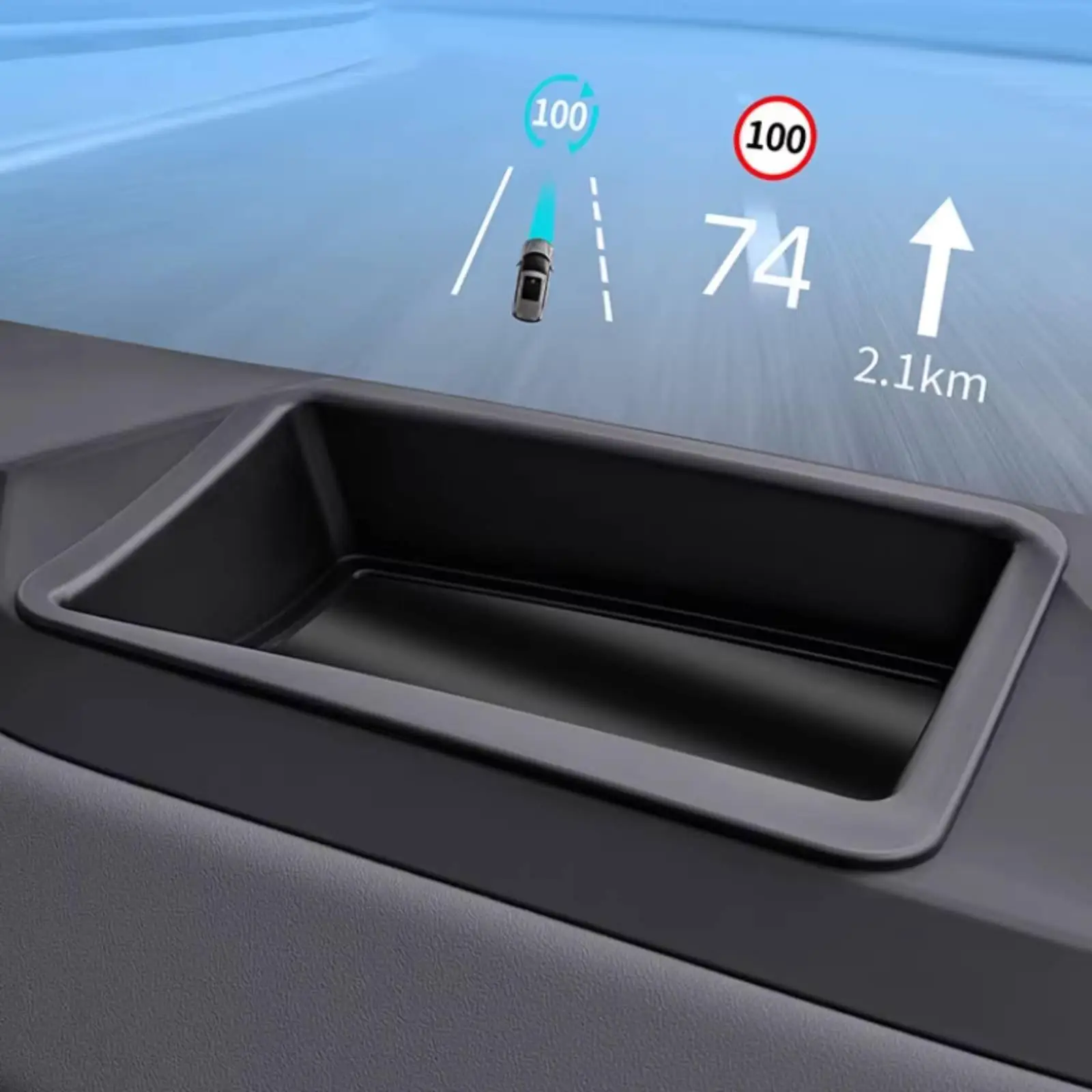 HUD Display Dashboard Cover Anti Glare High Clarity Glass Protector for 2025 2026 SUV Interior Upgrade