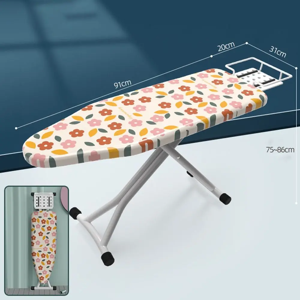 Couverture de planche à repasser à motif Floral, tissu élastique épais pour planche à repasser, résistant aux taches, bouclier thermique pour repassage