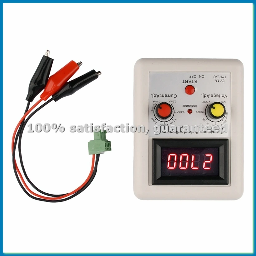 

Тестер транзисторов IGBT, диодный МОП-триод, светодиодный инструмент для проверки напряжения, 120-2700 В (красный стандарт)-ABFT