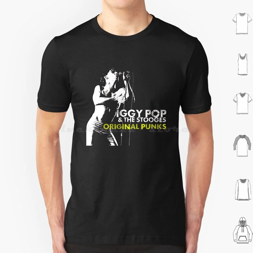 Himself Iggy Pop The Stooges Iggy Pop The The Stooges Punk T Shirt 6xl Cotton Cool Tee Band Indie Iggy Pop The The Stooges Iggy