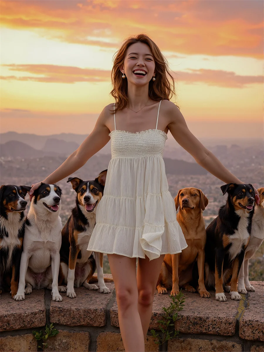 Fairycore Backless Spaghetti Strap Abiti senza maniche Compleanno Fantasia Abito da donna Estate Arco Svasato Laurea Boho BF Harajuku