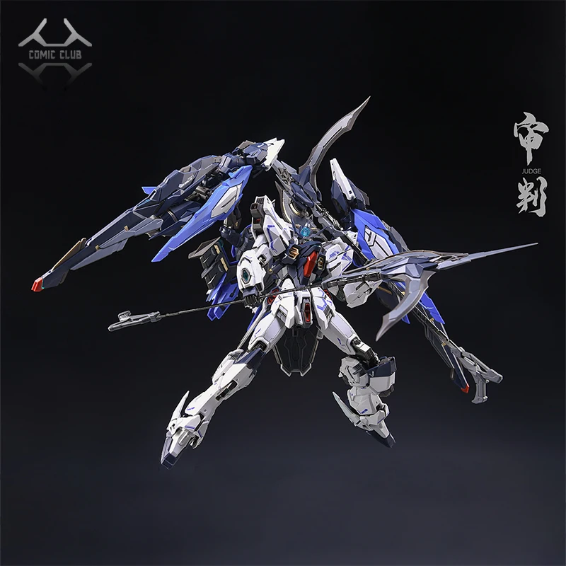 

COMIC CLUB IN-STOCK ZERO GRAVITY HIRM MG 1/100 MOONNIGHT JUDGE Finished Frame Model Anime Action Assembly Robot Toy Figure