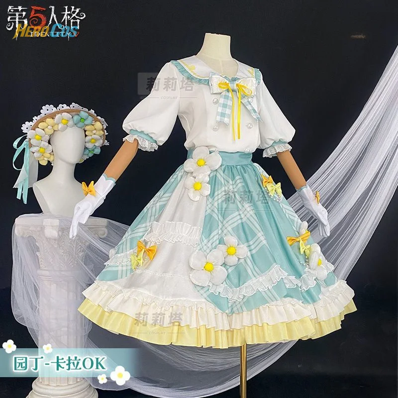 الهوية VGardener تأثيري إيما وودز زي المرأة لوليتا فستان هالوين كرنفال موحدة الملابس بدلة الحفلات بطل كوس