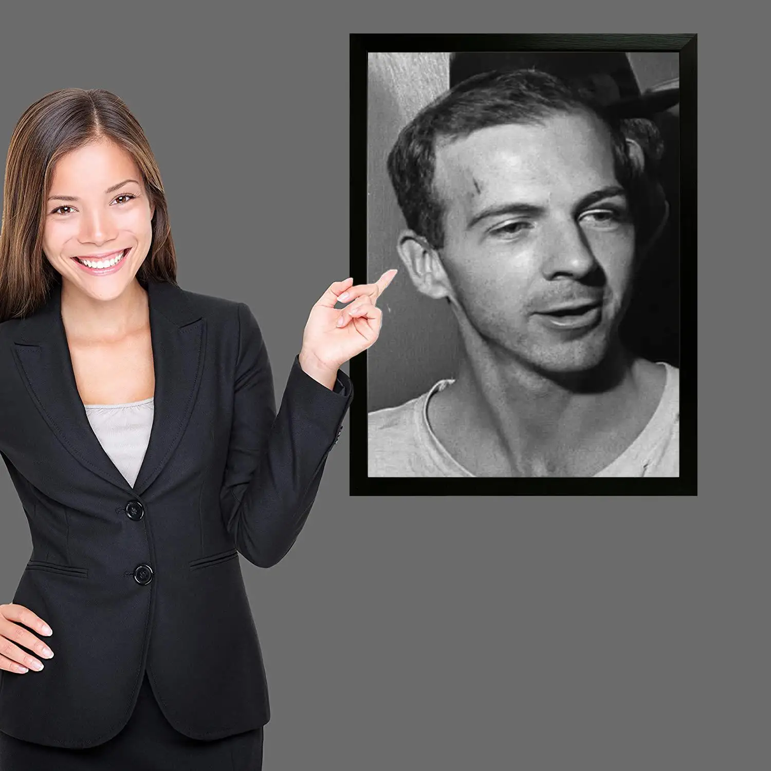 ملصق فني من القماش من Lee Harvey Oswald وفن جداري، طباعة صور، ديكور غرفة نوم عائلية حديثة، لوحة زخرفية