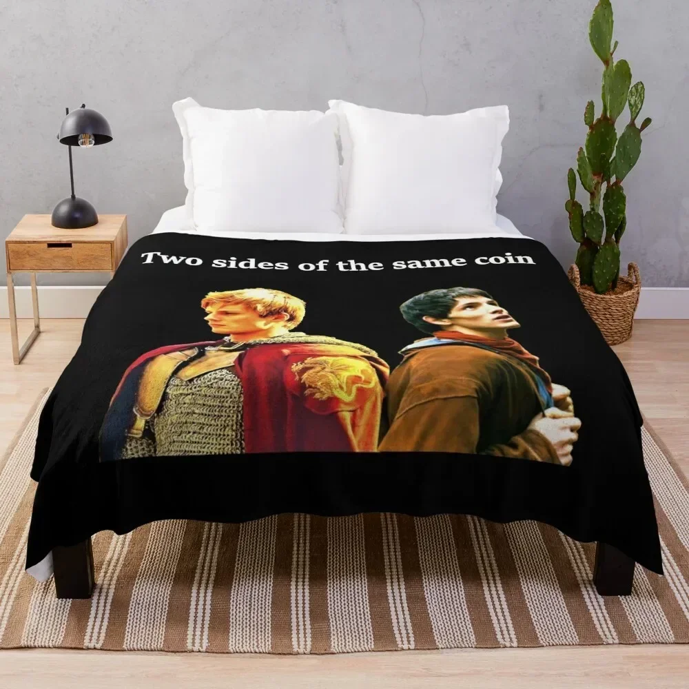 

Coin Throw Blanket Durable Warm Blanket for Daily Home Use