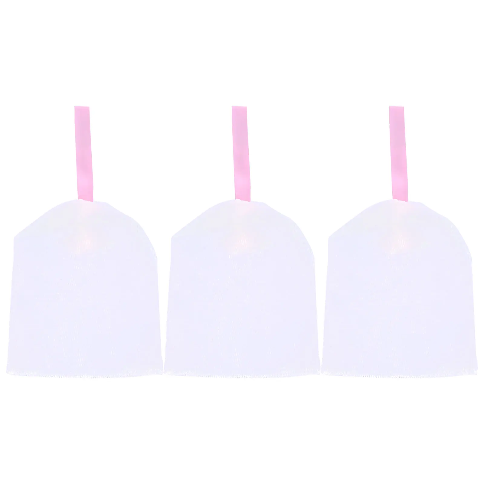 

3pcs Bar Bar Net Holder Saver With Foaming Pouch Soap Holder Facial Cleaning Soap Saver Rope