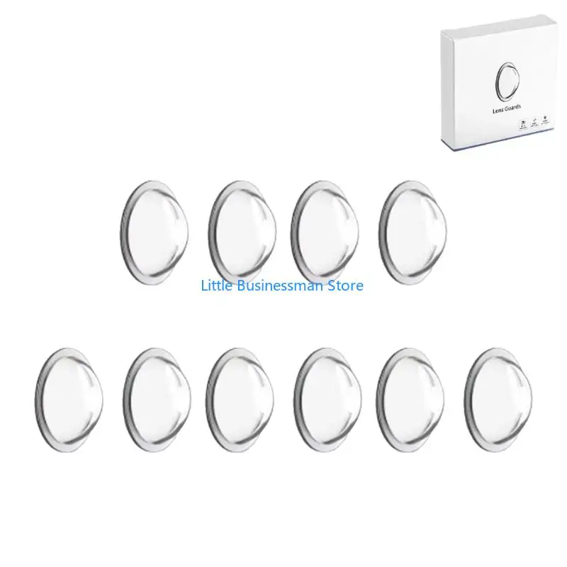 10Pcs Opticals Glas Kamera Objektiv Protektoren Blendschutz Abdeckungen Für Fahr Sicherheit M76A – Detail 2
