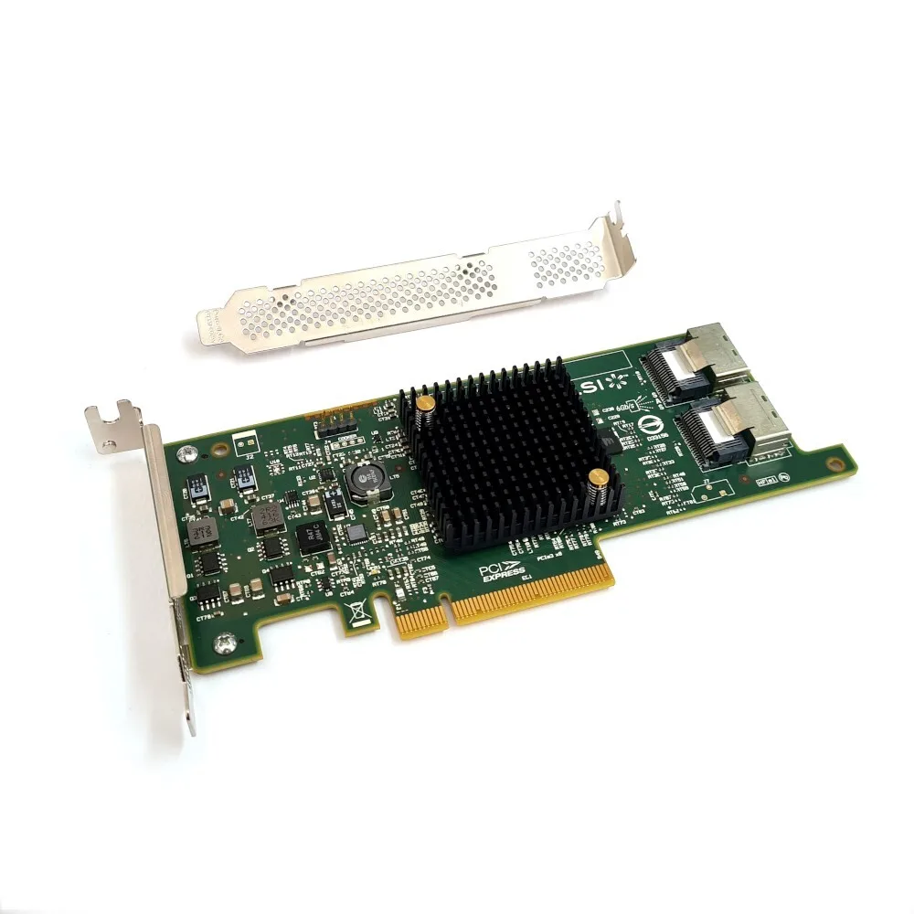 

Broadcom 9207-8i SAS2308 6G SATA SAS HBA PCIe x8 Avago LSI00301 ZFS IT Mode-