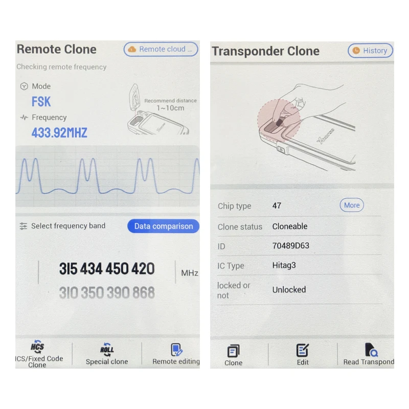 Smart Remote Key 3 Button 433 Mhz 47 Chip Smart Car Key For MG HS Version