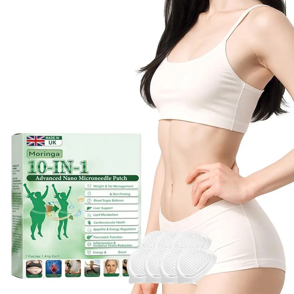 

Moringa Body Slimming Microneedle Patch Women & Men Weight Management Care Patch Gentle & Safe Skin Firming Shaping Patch