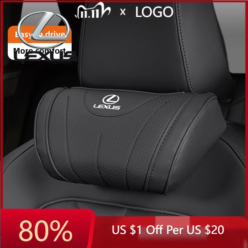

Новые горячие аксессуары для интерьера: кожаные дышащие мягкие подушки-подголовники для автомобилей Lexus (модели UX, CT200h, LX600, RX350, RX300, IS)