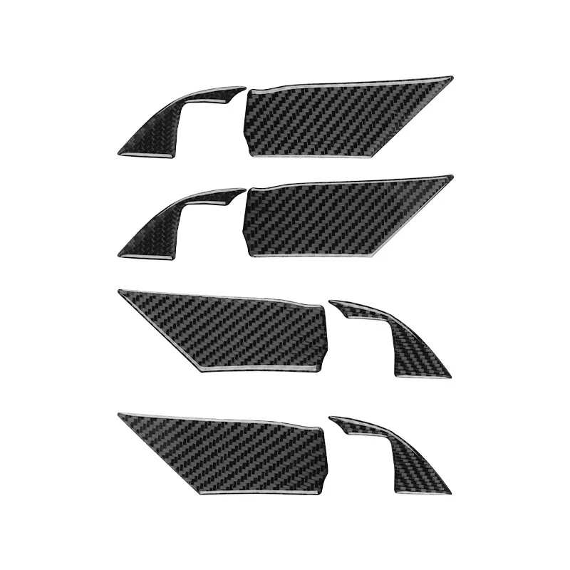 Suitable for 18-22 Toyota Camry Eight Generation Carbon Fiber Inner Door Bowl Door Handle Adjustment Cover Sticker Modification