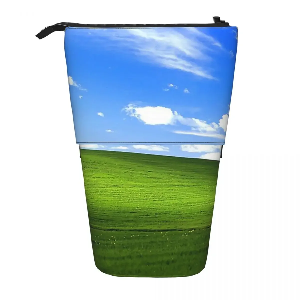 Estuche reversible para lápices con diseño de Windows XP, estuche para lápices de gran capacidad, caja para lápices, bolsa para lápices para niños y niñas, escuela