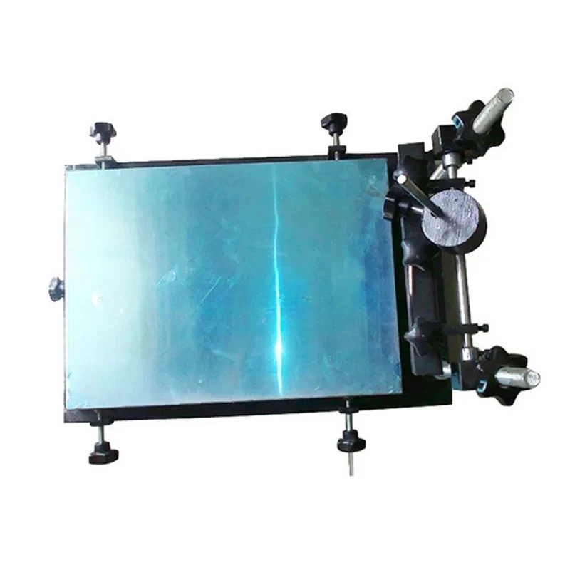GOOD Single Color Screen Printer For T-shirt Flat Press Machine With 320*440mm Printing Area