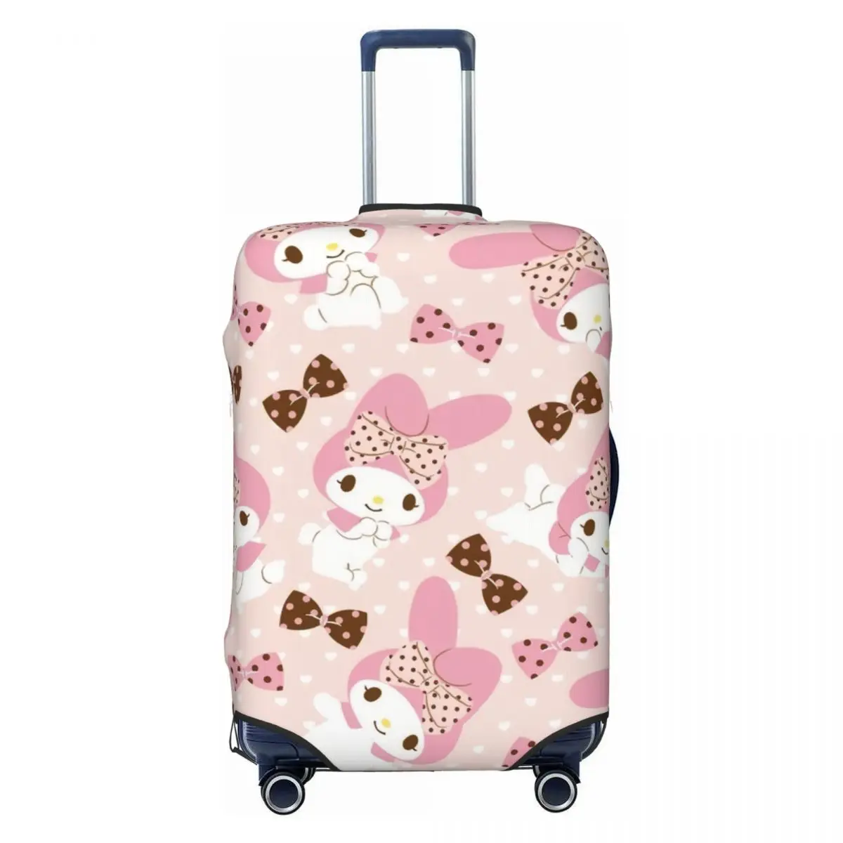 

Cartoon My Melody Bunny Suitcase Cover Washable Anime Luggage Protective Covers for 18-32 inch