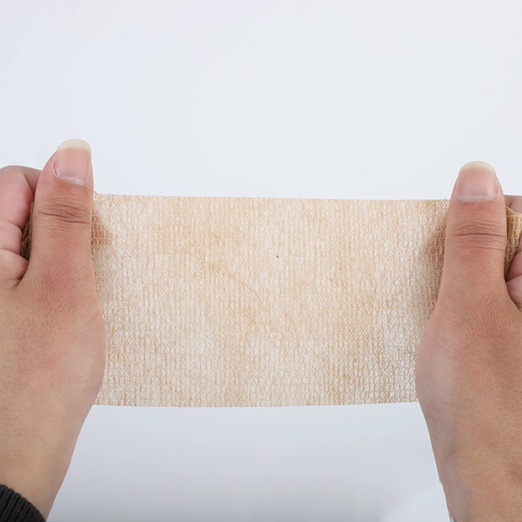 

6pieces Stay Active Self-Adhesive Bandage - Sports Injuries Injury Prevention Self Adhesive Bandage complexion color 2.5cm*4.5m