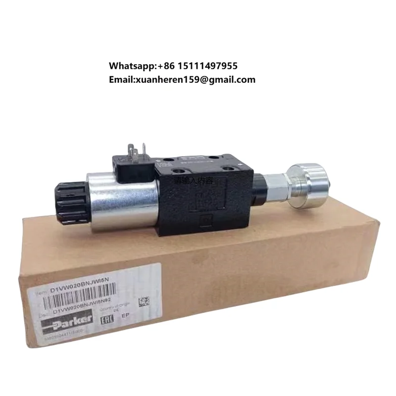 High Performance PARKER D1VW Series D1VW020BNYCFP D1VW006KNJW91 D1VW030BNJW Solenoid Operated Directional Control Valve